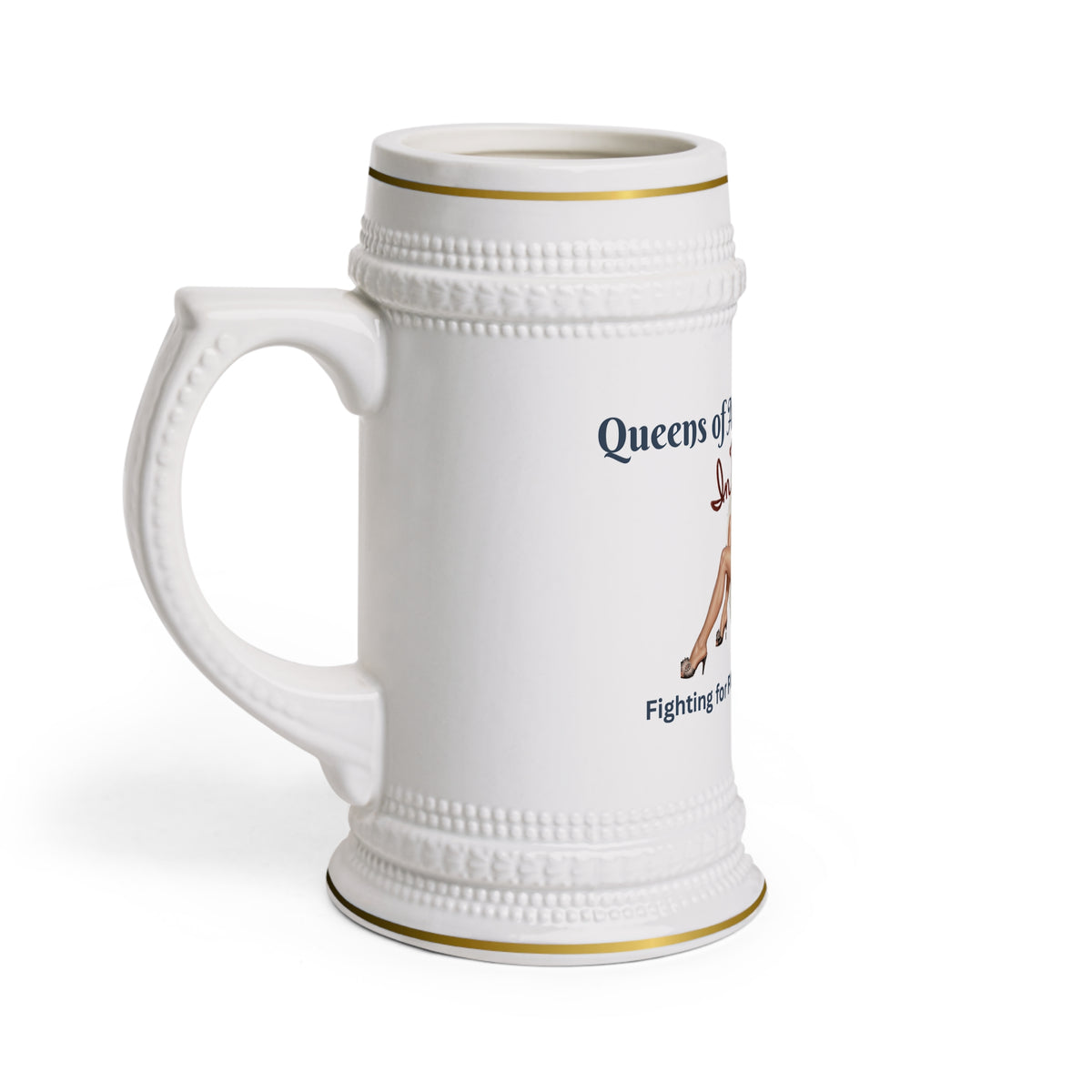 Queens of Antifa Stein Mug - In the Mood