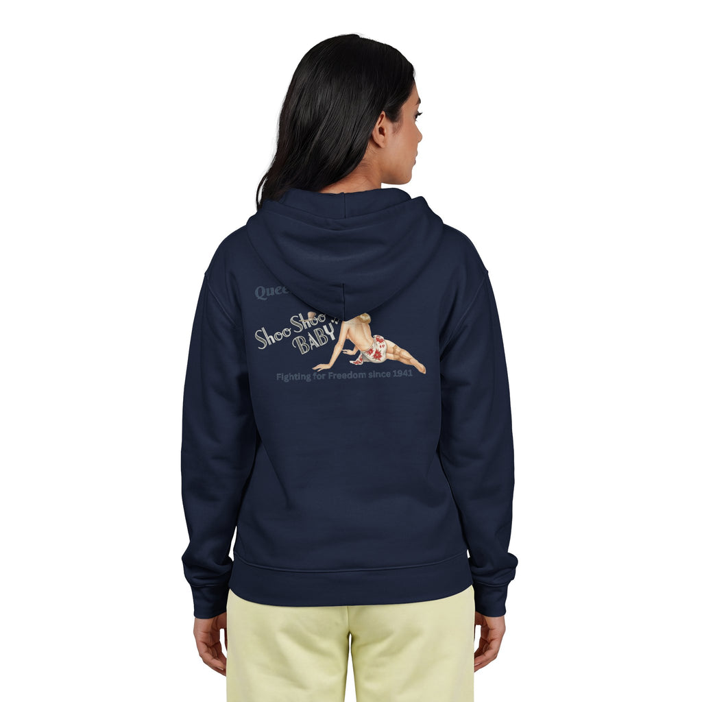 Queens of Antifa - Shoo Shoo Baby (Zip-up)