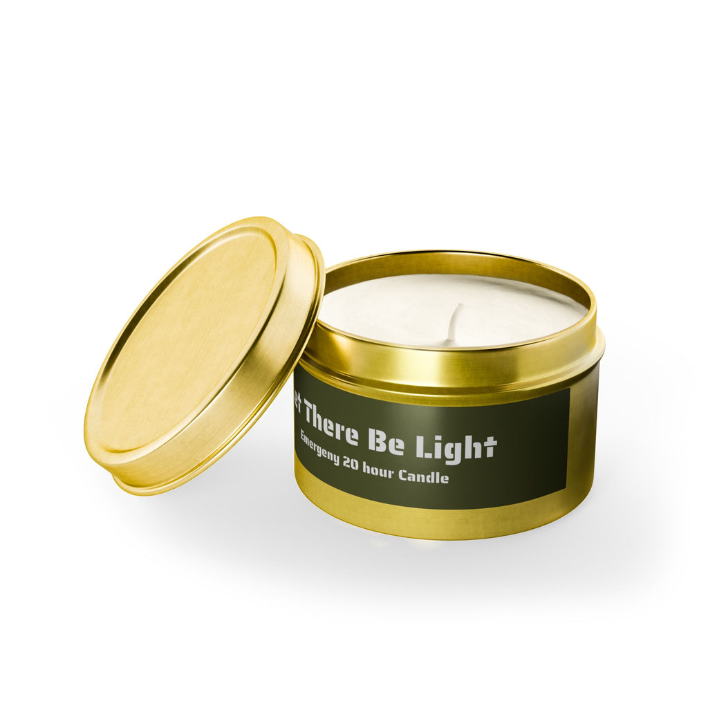 Let There Be Light! Tin Candles