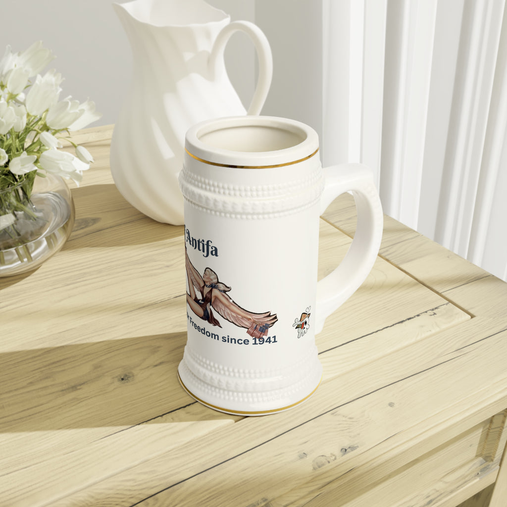 Queens of Antifa Stein Mug - Girlie Rules