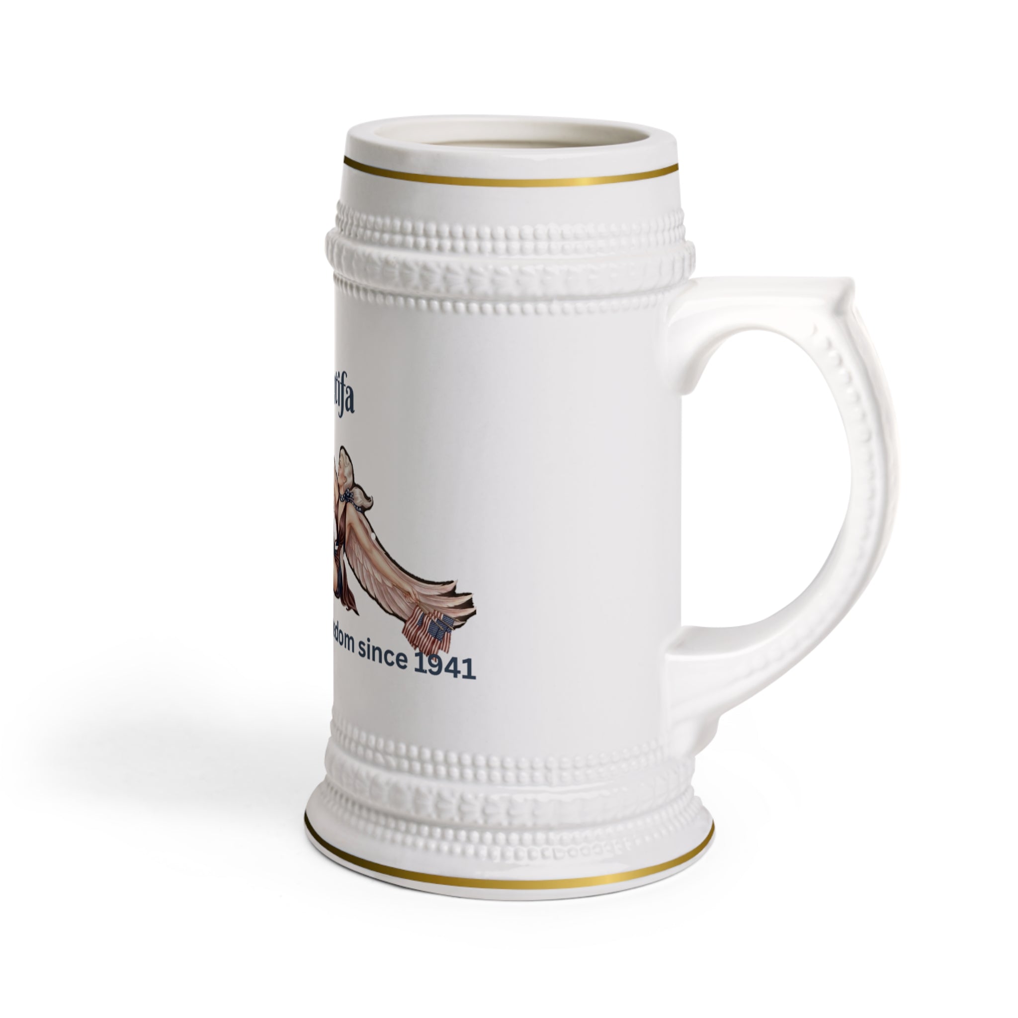 Queens of Antifa Stein Mug - Girlie Rules