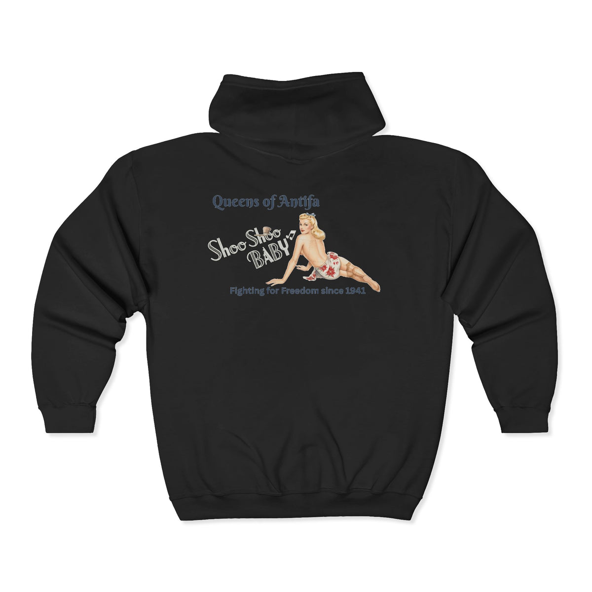 Queens of Antifa - Shoo Shoo Baby (Zip-up)