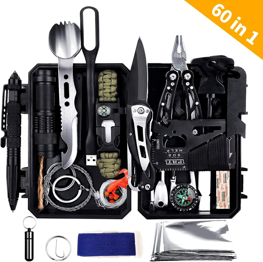 VOTAGOO® Emergency Survival Gear Kits 60 in 1