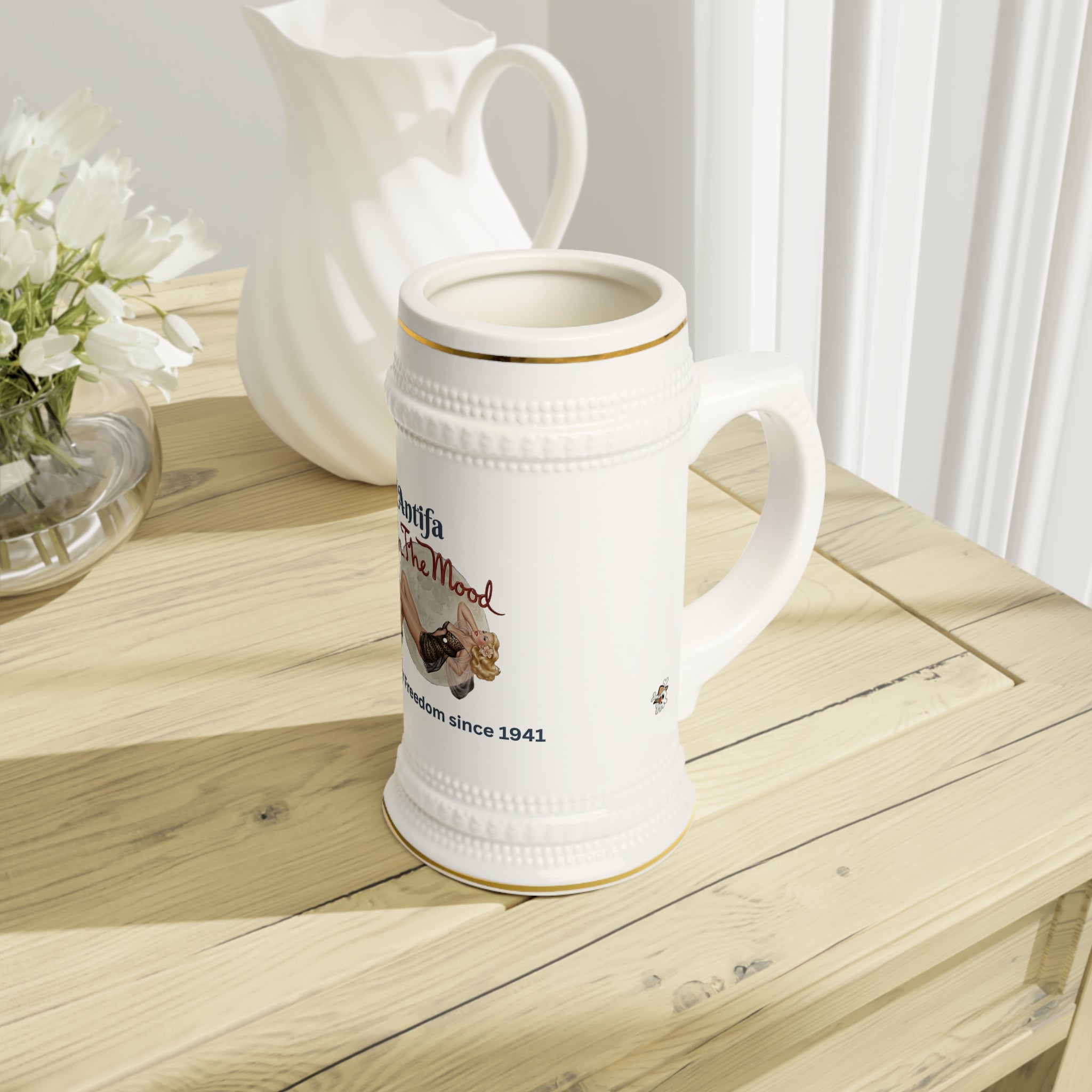 Queens of Antifa Stein Mug - In the Mood
