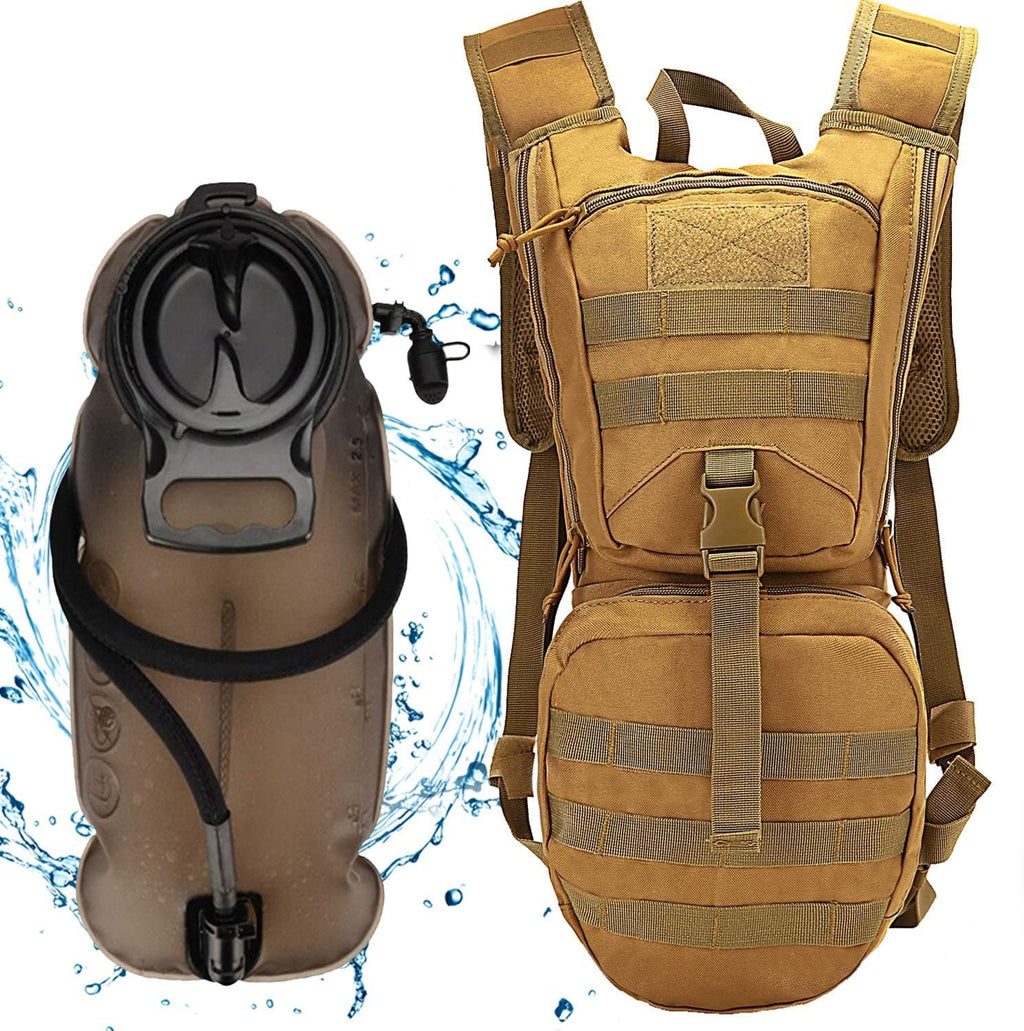 Hydration Backpack + 3L Water Bladder Bundle