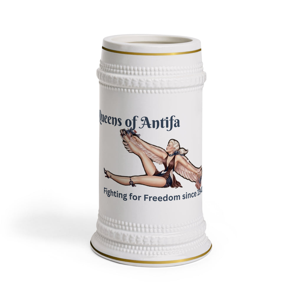 Queens of Antifa Stein Mug - Girlie Rules