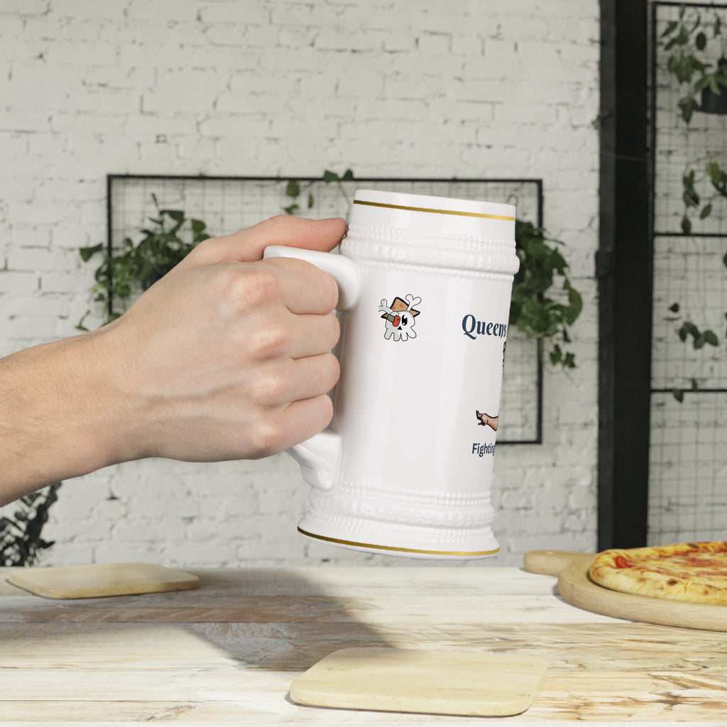 Queens of Antifa Stein Mug - Girlie Rules