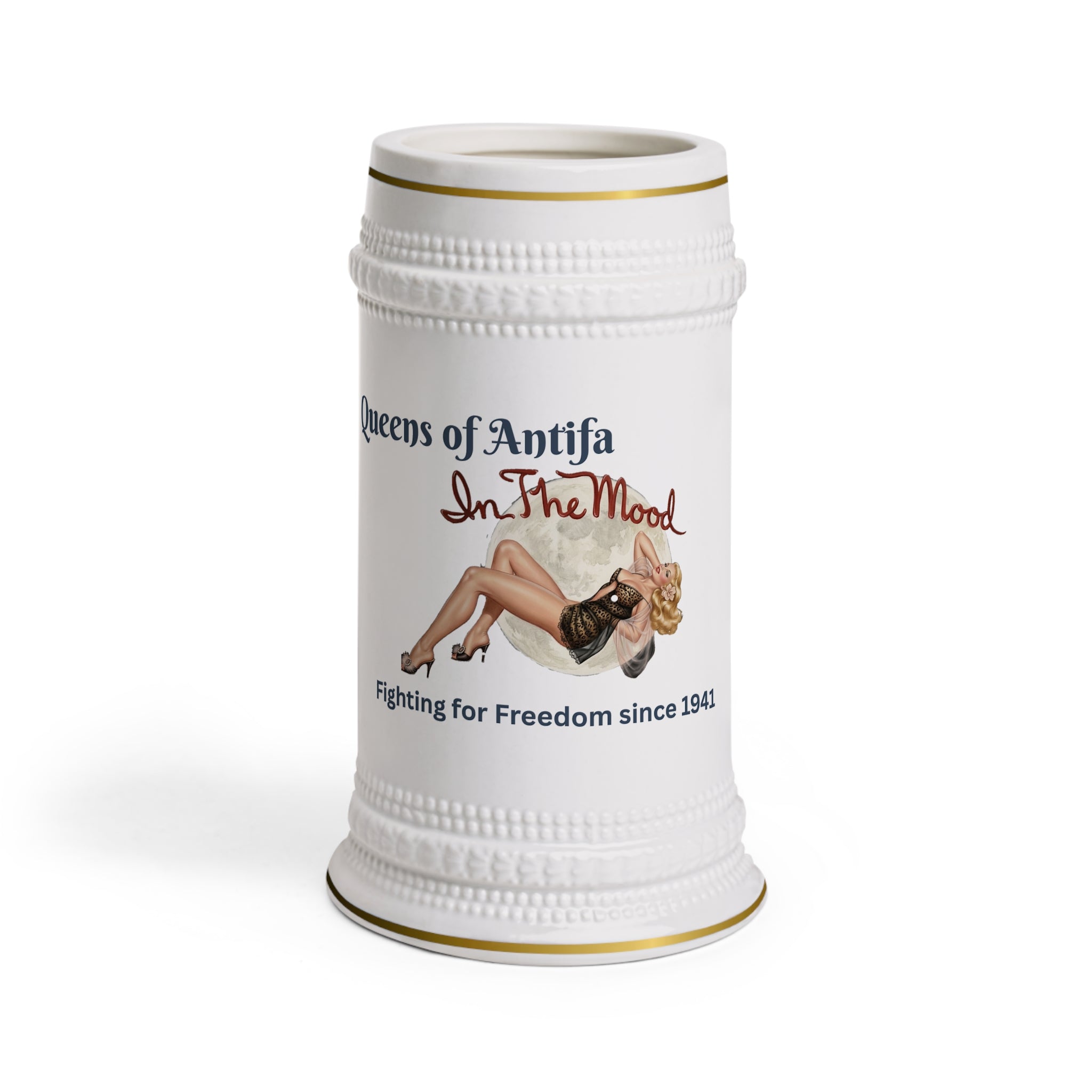 Queens of Antifa Stein Mug - In the Mood
